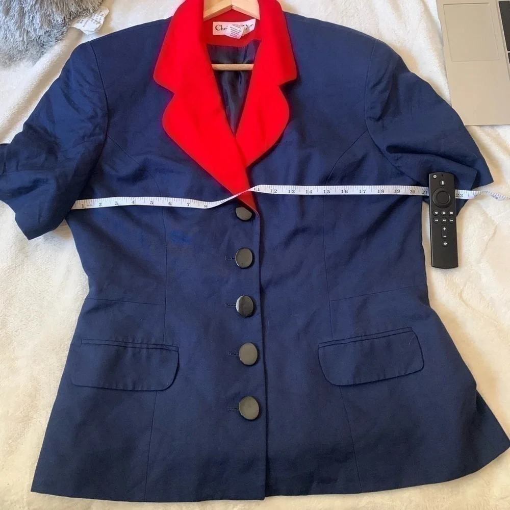 CHRISTIAN DIOR  vest blazer - Picture 9 of 12
